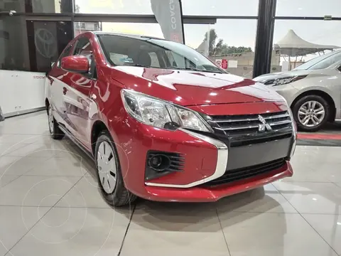 Mitsubishi Mirage GLX CVT usado (2022) color Rojo Cobrizo precio $195,000