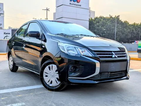 Mitsubishi Mirage GLX CVT usado (2023) color Negro precio $195,000