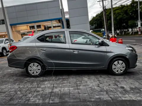 Mitsubishi Mirage GLX CVT usado (2023) color Gris financiado en mensualidades(enganche $70,620 mensualidades desde $4,705)