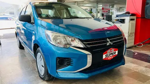 Mitsubishi Mirage GLX CVT usado (2023) color Azul precio $229,000