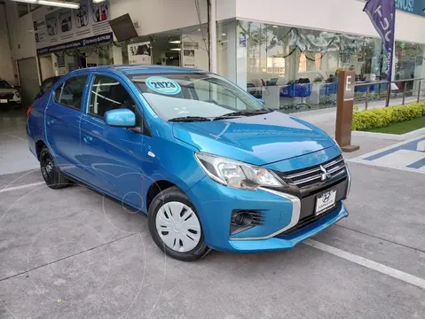 Mitsubishi Mirage GLX CVT usado (2023) color Azul precio $235,000