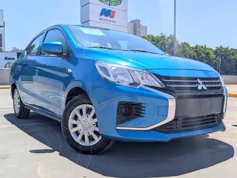 Mitsubishi Mirage GLX CVT usado (2023) color Azul precio $195,000