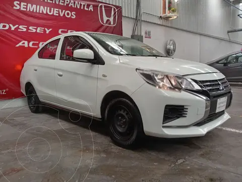 Mitsubishi Mirage GLX CVT usado (2022) color Blanco precio $208,900