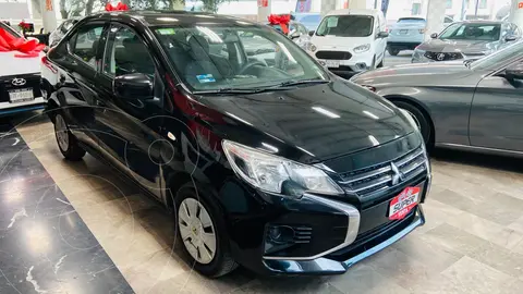 Mitsubishi Mirage GLX CVT usado (2022) color Negro precio $217,000