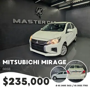 Mitsubishi Mirage GLS usado (2023) color Blanco precio $235,000