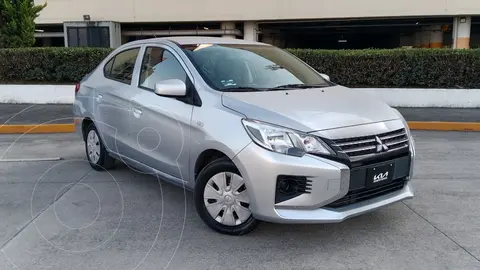 Mitsubishi Mirage GLX CVT usado (2022) color Gris precio $198,000