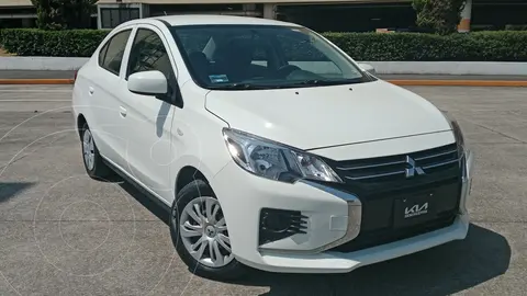 Mitsubishi Mirage GLX CVT usado (2022) color Blanco precio $195,000