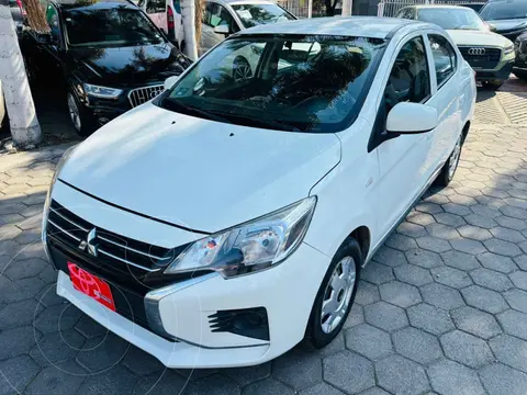 Mitsubishi Mirage GLX CVT usado (2023) color Blanco precio $199,000