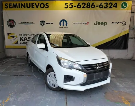 Mitsubishi Mirage GLX CVT usado (2023) color Blanco precio $185,500