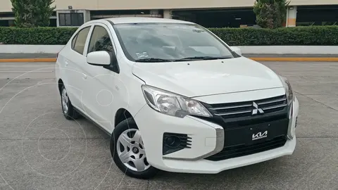 Mitsubishi Mirage GLX CVT usado (2023) color Blanco precio $209,800