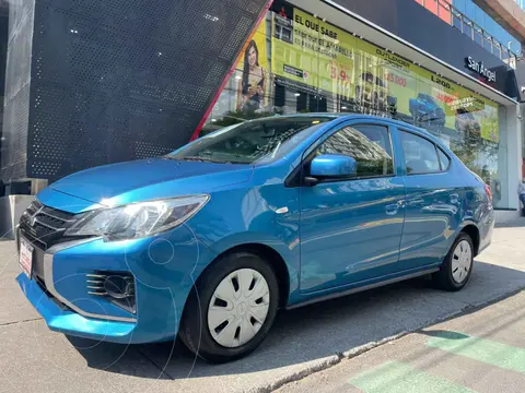 Mitsubishi Mirage GLX CVT usado (2023) color Azul precio $197,000