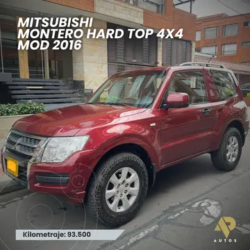 Mitsubishi Montero Hard Top 3.5L 4x4 Aut usado (2016) color Rojo precio $105.800.000