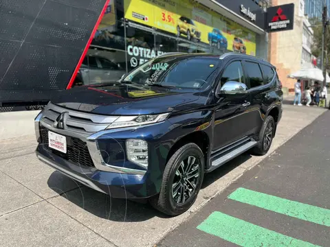 Mitsubishi Montero Sport SE Plus usado (2022) color Azul financiado en mensualidades(enganche $117,600 mensualidades desde $11,222)