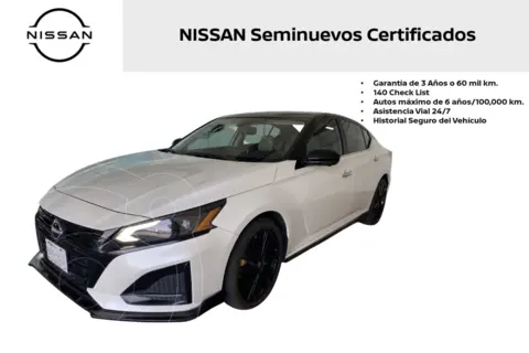 Nissan Altima Exclusive Turbo usado (2023) color Blanco precio $460,000