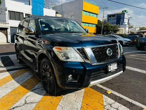 Nissan Armada Exclusive usado (2018) color Azul financiado en mensualidades(enganche $123,980 mensualidades desde $15,488)