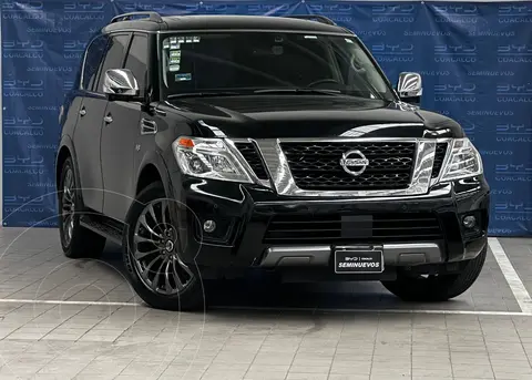 Nissan Armada Exclusive usado (2020) color Gris financiado en mensualidades(enganche $237,842 mensualidades desde $10,218)