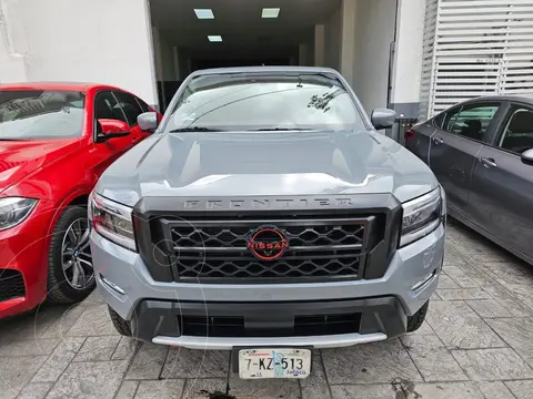 Nissan Frontier Pro-4X V6 4x4 Aut usado (2023) color Gris financiado en mensualidades(enganche $172,000 mensualidades desde $25,729)