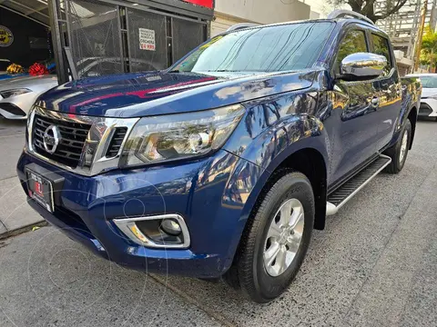 Nissan Frontier  LE 2.4L usado (2020) color Azul financiado en mensualidades(enganche $136,493 mensualidades desde $8,486)