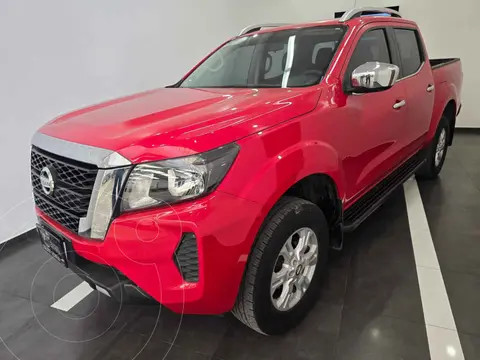 Nissan Frontier  LE Aut usado (2021) color Rojo financiado en mensualidades(enganche $105,600 mensualidades desde $10,417)