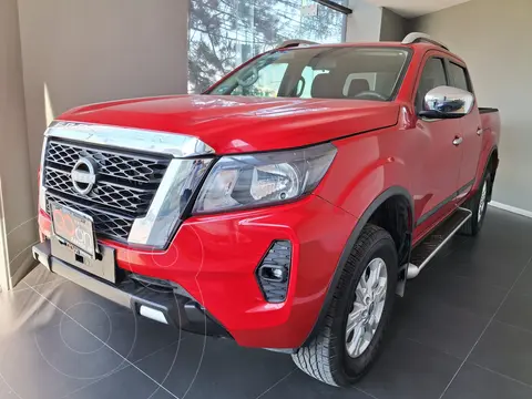 Nissan Frontier  LE Aut usado (2023) color Rojo financiado en mensualidades(enganche $133,525 mensualidades desde $10,211)