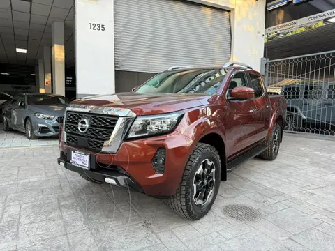 Nissan Frontier  LE Aut usado (2021) color Marron precio $469,000
