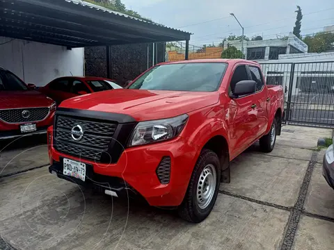 Nissan Frontier  SE usado (2021) color Rojo financiado en mensualidades(enganche $89,279 mensualidades desde $8,891)