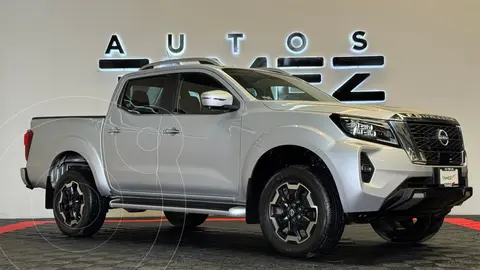 Nissan Frontier  LE Aut usado (2024) color plateado financiado en mensualidades(enganche $128,678 mensualidades desde $13,783)