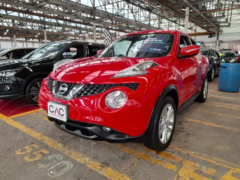 Nissan Juke Exclusive CVT NAVI usado (2016) color Rojo Infierno financiado en mensualidades(enganche $57,400 mensualidades desde $5,200)