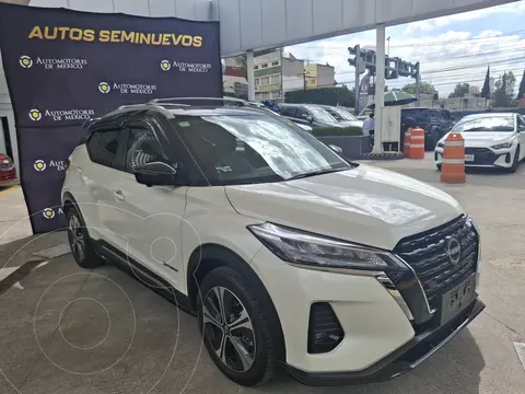 Nissan Kicks E-Power Platinum usado (2024) color Blanco financiado en mensualidades(enganche $104,000 mensualidades desde $12,286)