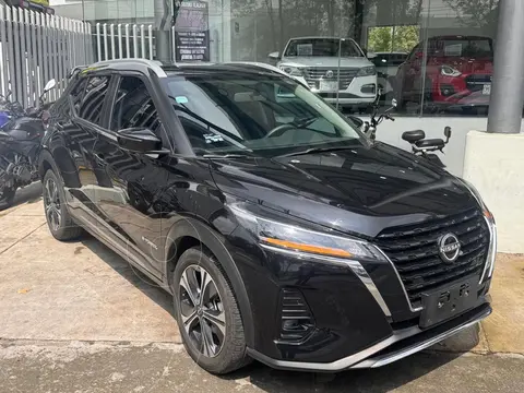 Nissan Kicks E-Power Exclusive usado (2024) color Negro financiado en mensualidades(enganche $116,270)