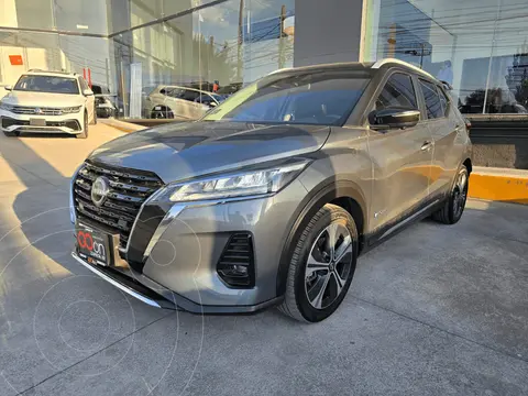 Nissan Kicks E-Power PLATINUM usado (2024) color NISK GRIS OXFORD BITONO precio $458,000