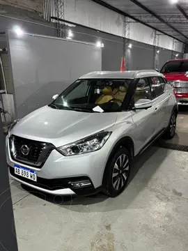 Nissan Kicks Exclusive CVT usado (2017) color Plata Hielo precio $23.500.000