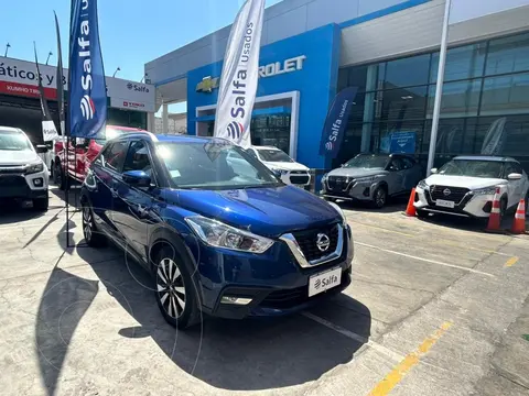 Nissan Kicks 1.6L Exclusive Aut usado (2021) color Azul Oscuro precio $14.000.000