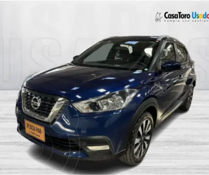 Nissan Kicks Advance usado (2019) color Azul financiado en cuotas(cuota inicial $8.900.000 cuotas desde $2.400.000)