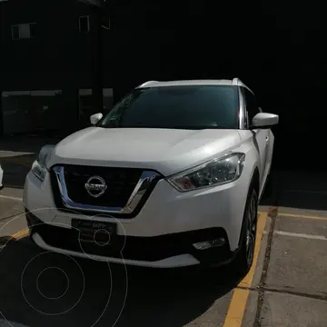 Nissan Kicks Advance Aut usado (2019) color Blanco Perla financiado en mensualidades(enganche $63,600)