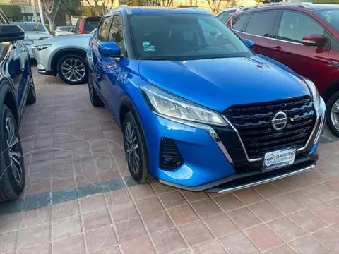 Nissan Kicks Exclusive Aut usado (2021) color Azul Claro precio $429,000