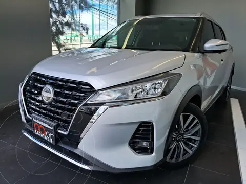 Nissan Kicks Exclusive Aut usado (2022) color plateado financiado en mensualidades(enganche $93,468 mensualidades desde $7,147)