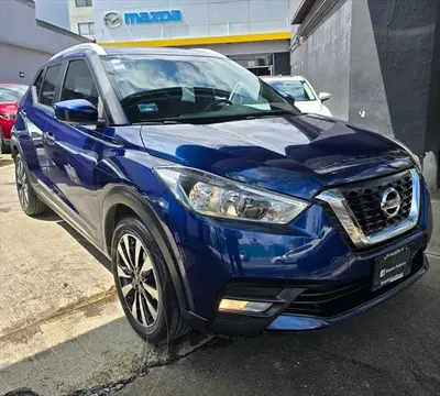 Nissan Kicks Advance Aut usado (2017) color Azul precio $215,000