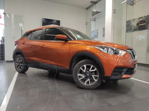 Nissan Kicks Advance Aut usado (2019) color Naranja precio $364,500