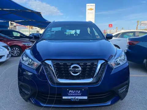 Nissan Kicks Advance Aut usado (2020) color Azul financiado en mensualidades(enganche $83,750 mensualidades desde $9,530)