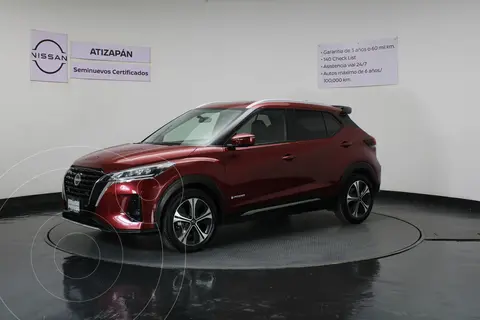Nissan Kicks Exclusive Aut usado (2024) color Rojo precio $425,000