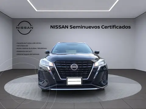 Nissan Kicks Advance usado (2022) color Negro precio $299,900