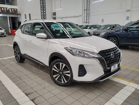 Nissan Kicks Advance usado (2021) color Blanco precio $299,800