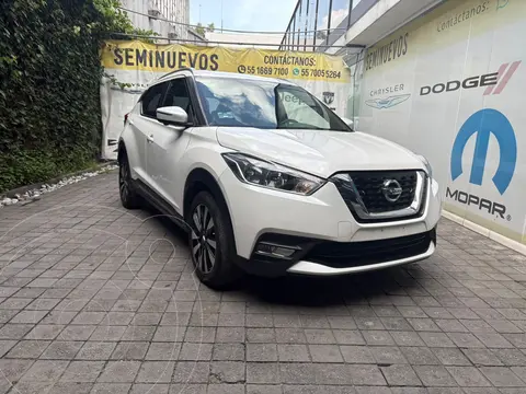Nissan Kicks Exclusive Aut usado (2020) color Blanco precio $279,000