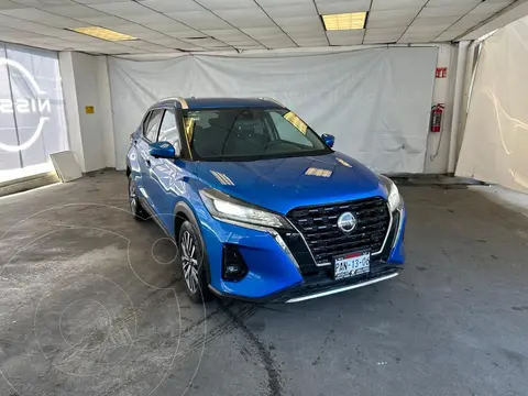 Nissan Kicks Platinum Aut usado (2021) color Azul precio $295,800