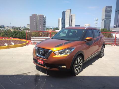 Nissan Kicks Exclusive Aut usado (2018) color Naranja Metalico financiado en mensualidades(enganche $74,284 mensualidades desde $9,403)