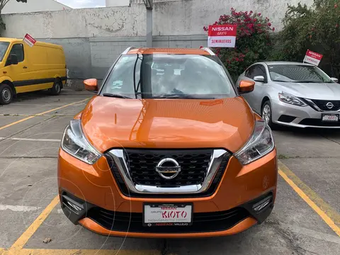 Nissan Kicks Advance Aut usado (2019) color Naranja financiado en mensualidades(enganche $67,800)