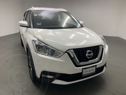 Nissan Kicks Advance Aut usado (2020) color Blanco financiado en mensualidades(enganche $36,000 mensualidades desde $9,000)