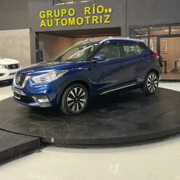 Nissan Kicks Exclusive Aut usado (2019) color Azul financiado en mensualidades(enganche $31,605 mensualidades desde $6,415)