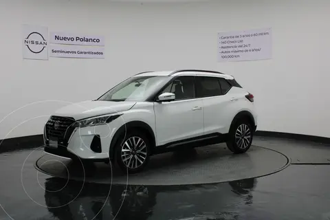 Nissan Kicks Exclusive Aut usado (2023) color Blanco precio $355,000
